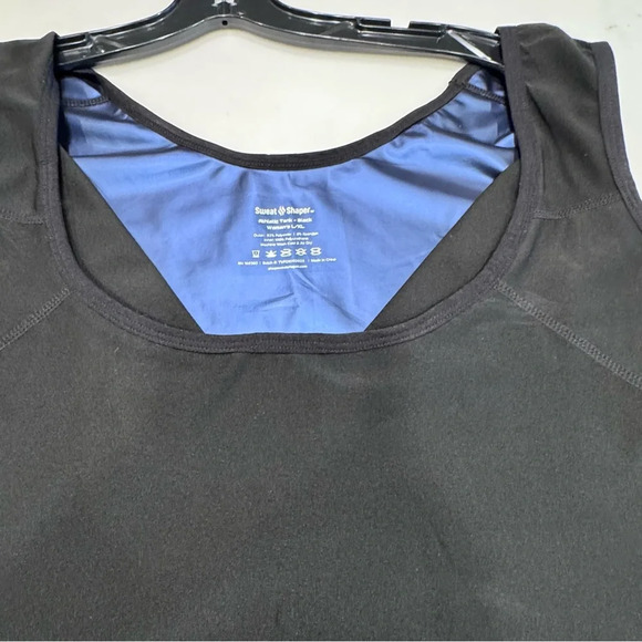 WOMEN'S SWEAT SHAPER ~ATHLETIC COMPRESSION WEAR ~TANK SIZE L/XL - Picture 6 of 8